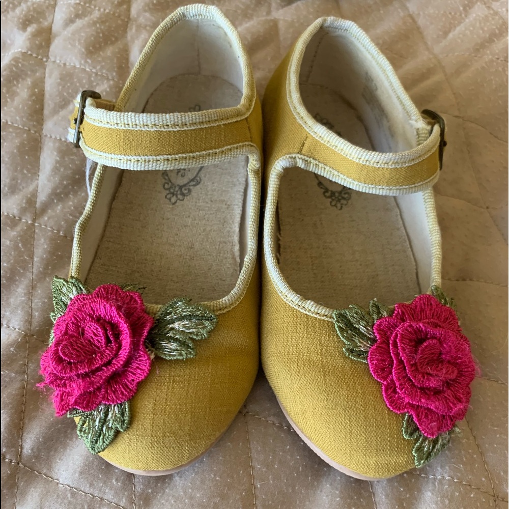 SOLD ON MERCARI Joyfolie mustard yellow toddler